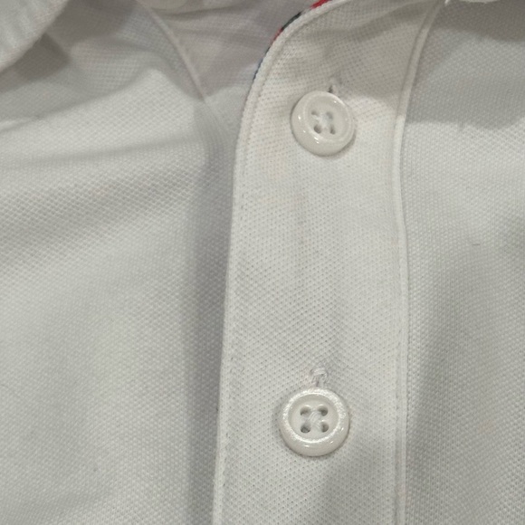 Robert Graham Blue&white Polo Shirt Mens Large Stretch Comfort Golf Casual Skull - Picture 9 of 10